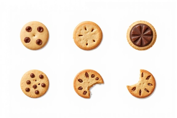 Icone di diverse categorie di cookie: essenziali, analitici, funzionali, pubblicitari